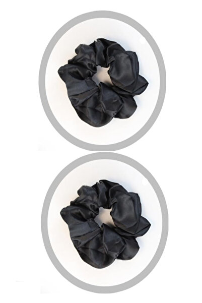 AG ATÖLYE Μαξιλαροθήκη 50x70 εκ. Μεταξωτό Σατέν - 2 τμχ Σγουρά μαλλιά, Μαύρη Προίκα 2 τμχ