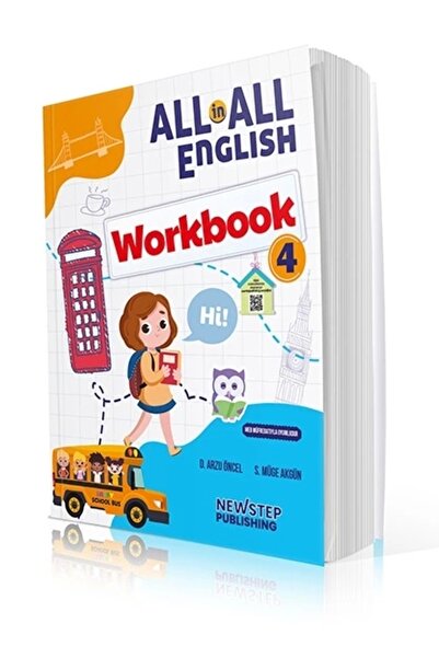 newstep publishing 4.Senif English All In All Workbook - Book