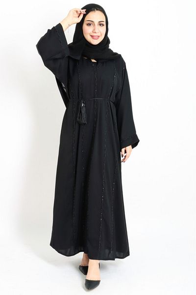 IKKXA Handwork Emirati Abaya AIK5027