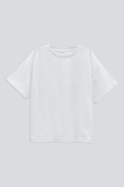 BABOKAH (KİDS BOY) Oversize Fit Basic Kısa Kol T-shirt