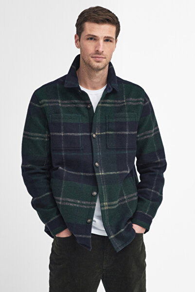 Barbour Chapter Tailored Check Gömlek Tn23 Green Loch Tartan