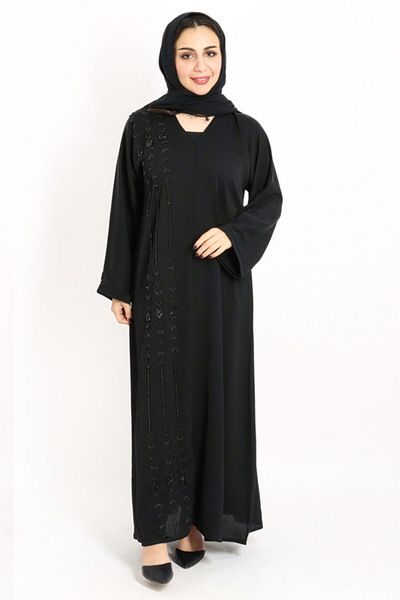 IKKXA Handwork Emirati Abaya AIK5043