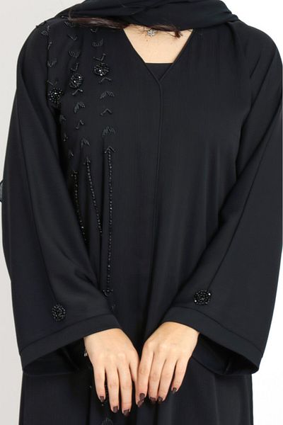 IKKXA Handwork Emirati Abaya AIK5043