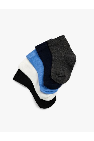 Koton Basic Cotton 5-Piece Sock Set
