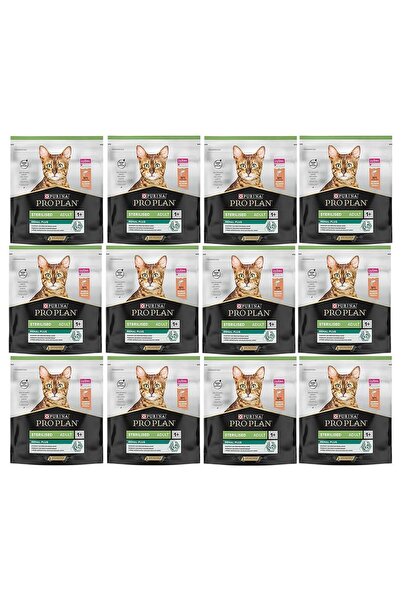 Pro Plan Proplan Sterilised Somon Kısır Kedi Maması 400 Gr*12 Adet