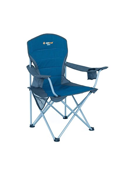 OZtrail Outdoor Portable Camping Chair (Blue), Lightweight Folding Camping Ch...