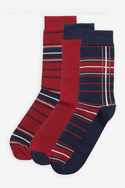 Barbour Tartan Çorap Hediye Kutusu Re75 Cranberry