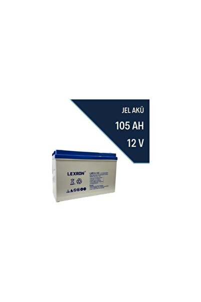 Lexron 12V 105 Amper Jel Akü