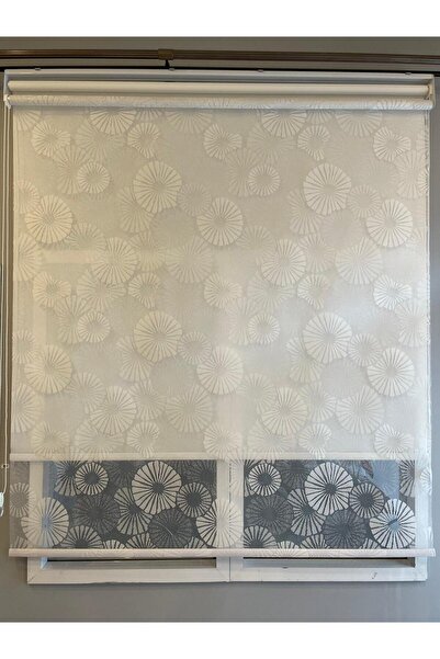 Çizgi Perde ÇİFTLİ SİSTEM TÜL STOR PERDE