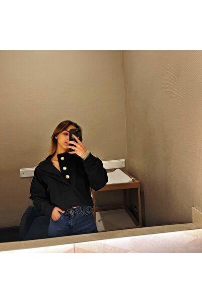 modakirwem CROP SWEATSHIRT