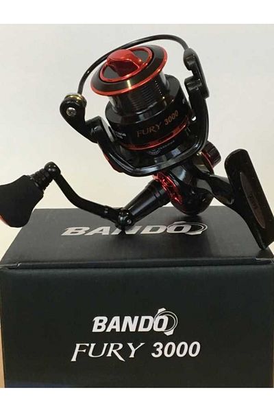Bando Fury 3000 9+1 Ball 7.1:1 Speed Spin Fishing Line Machine