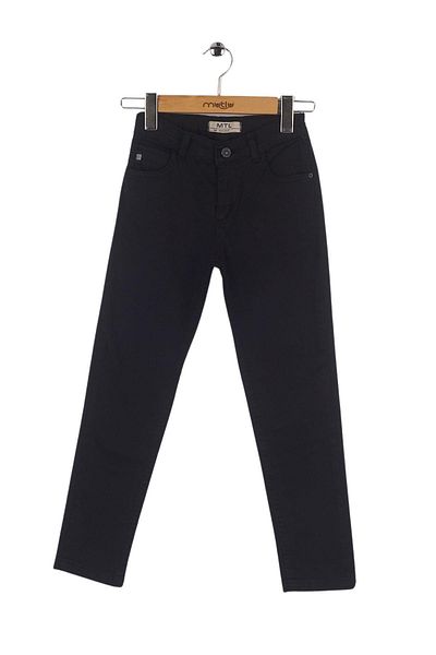 Mutlu Kids Men's Gabardine Pants - Happy and Embroidered