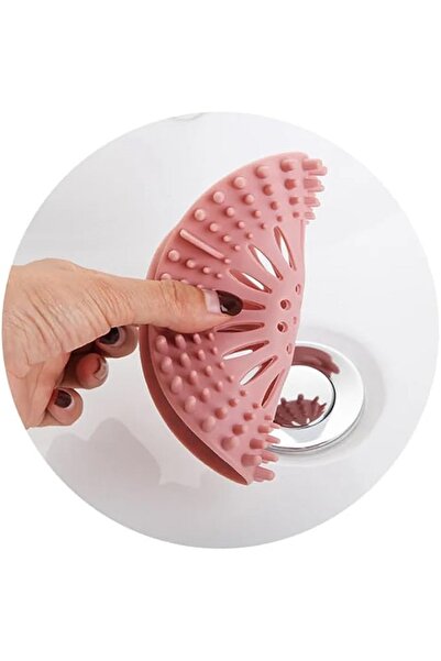 MAİN SHOP سدادة حوض وحوض استحمام من السيليكون مع مصفاة، سدادة حمام دائرية، لو...