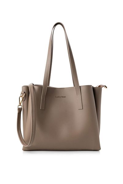 Lucky Bees Women's Double Strap Tote Hand and Shoulder Bag
