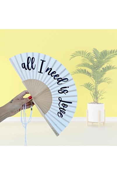 Joynest "all I need is Love" Beyaz El Yelpazesi