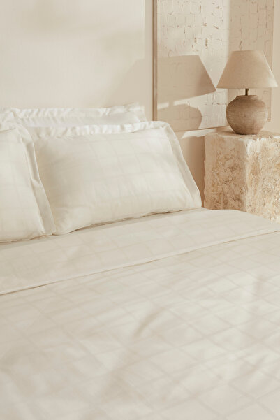 Karaca Home White Royale Double Duvet Cover Set