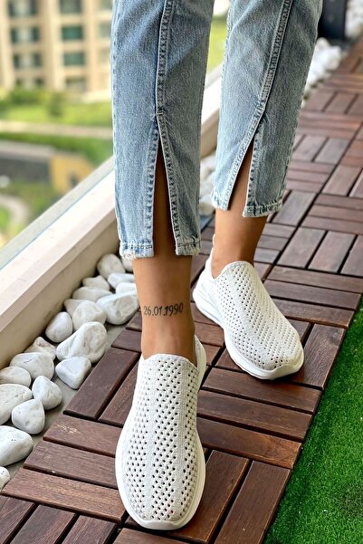 THE BARK Önden Yırtmaçlı Kadın Mom Jean Pantolon 4074-830 Açık Mavi