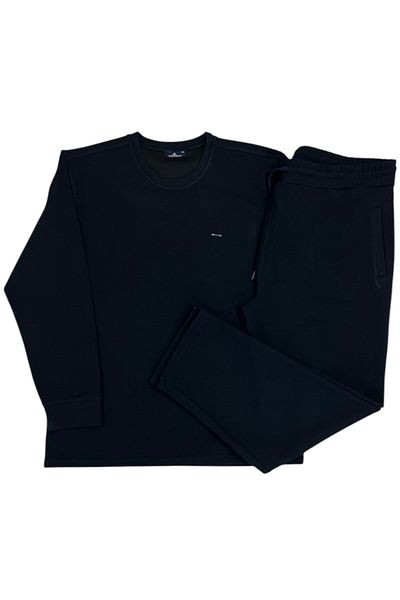 lacaton Long Sleeve O Neck Plus Size Pajamas Set