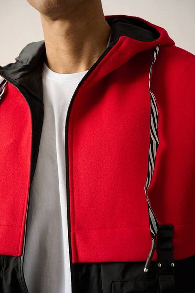 İLKCET MODA Εποχιακό παλτό Garni με λεπτομέρεια