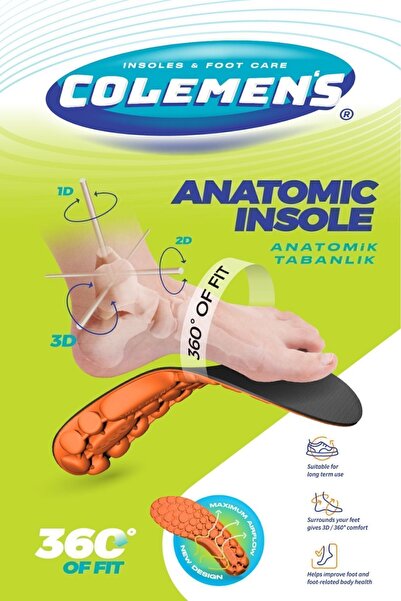COLEMENS COMFORT SYSTEM İNSOLES & FOOTCARE 360 - Anatomik Ayakkabı Tabanlığı ...