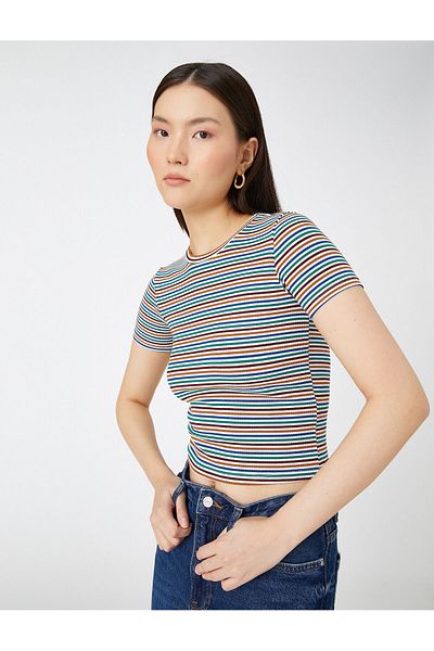 Koton Crop T-Shirt κοντομάνικο