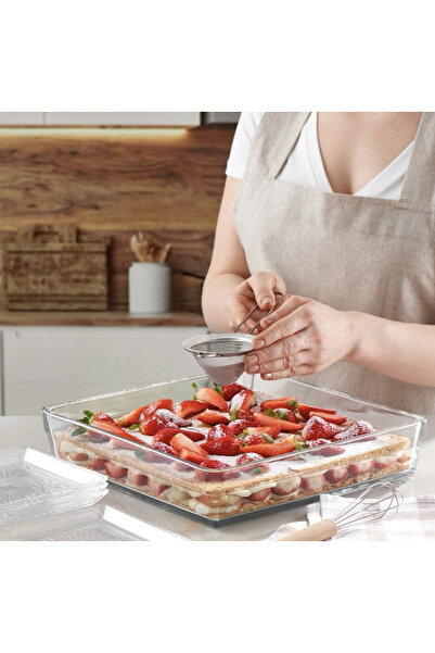 Paşabahçe طبق فرن بيركس كبير الحجم من بيركس 59314 - 4100 سم مكعب