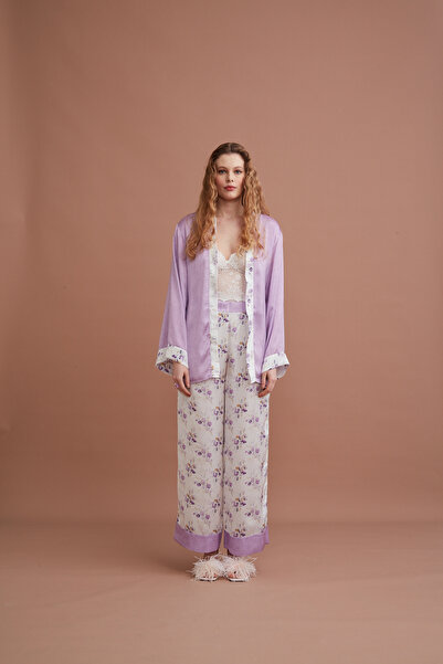 Marpessa Çiçek Desenli Body Suit Üçlü Takım