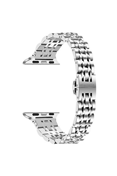 ekipmania Slim Jubilee Çelik Kordon 38-40-41mm Apple Watch Uyumlu