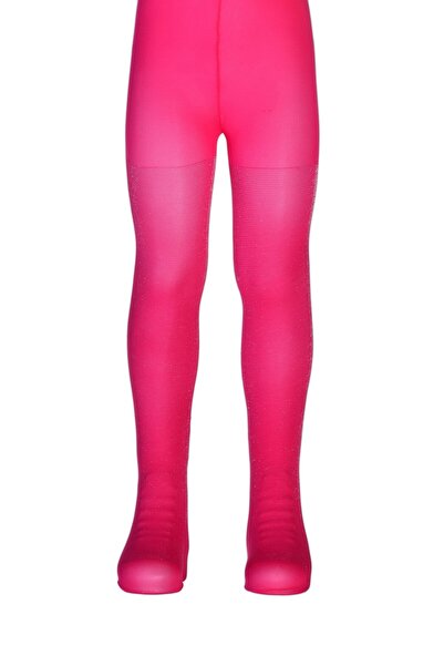 Dore Çorap Işıl Gümüş Simli Çocuk Külotlu Çorap