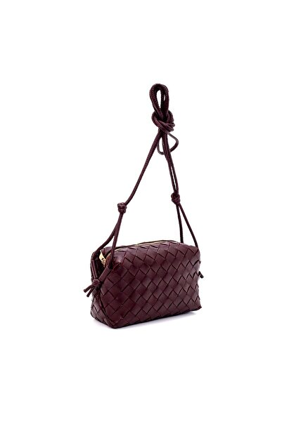 Sofia Baldi Fyora Bordo Genuine Leather Women's Bag