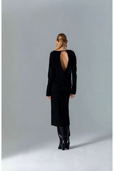 KAMEYA Black Knitwear Blouse with Low Back