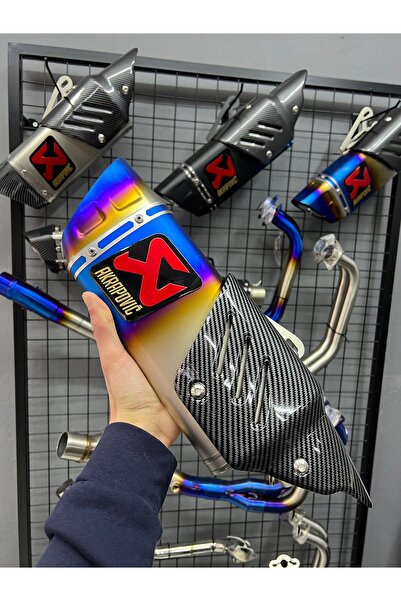 Akrapovic AKRAPOVİC RACİNG LİNE 3 RENK BUKALEMUN EGZOZ