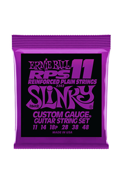 Ernie Ball ERNIEBALL P02242 - Power Slinky RPS Nickel Wound 11-48 Elektro Git...