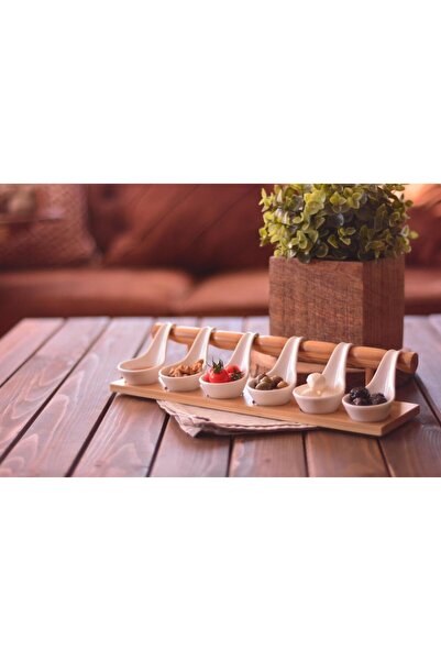 BAMBUMDAN وعاء تذوق بوفيه 7 قطع