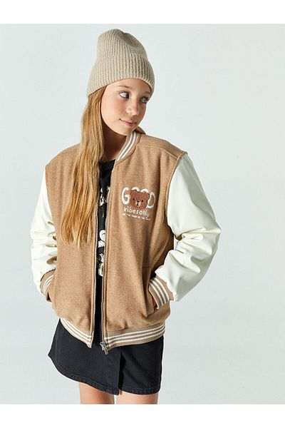 LC Waikiki Lcw Kids College Collar Girls Coat