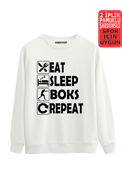 hakuof Hanorac imprimat box box unisex - 2 fire