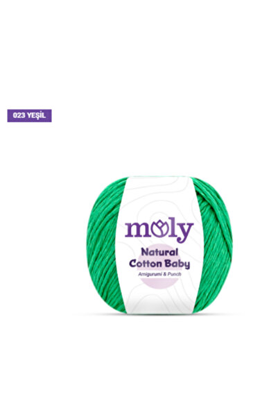 Moly Naturel Cotton Baby Amigrumi Punch Yelek Hobi El Örgü İpi 50 gr
