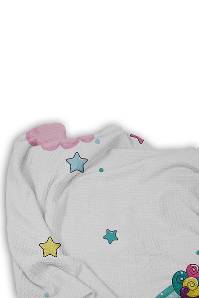 Bebişim Halı Cute Unicorn Single Pike