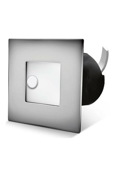 ACK Ah07-00804 0.8W Sensor Square Led Stair and Wall Luminaire 3000K Daylight