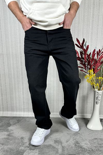 CW Casualwear Men's Baggy Black Jean Jeans