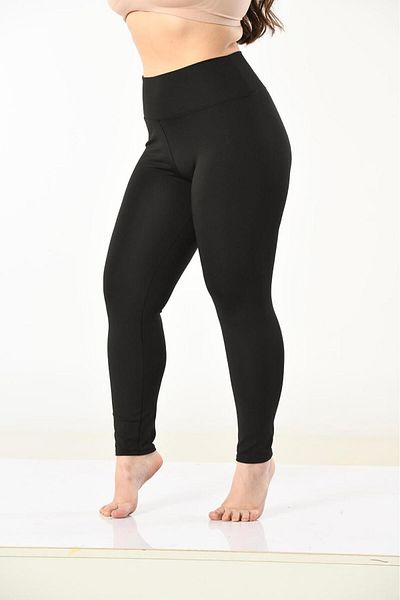 DynamicLeggings Jambiere de iarnă din bumbac termic pentru femei