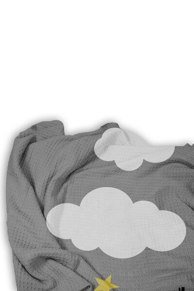 Bebişim Halı Cute Lion And Stars Bedspread & Pique