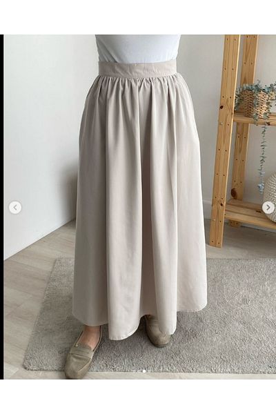 My Blog Πέτρινη μακριά φούστα Lola με φερμουάρ