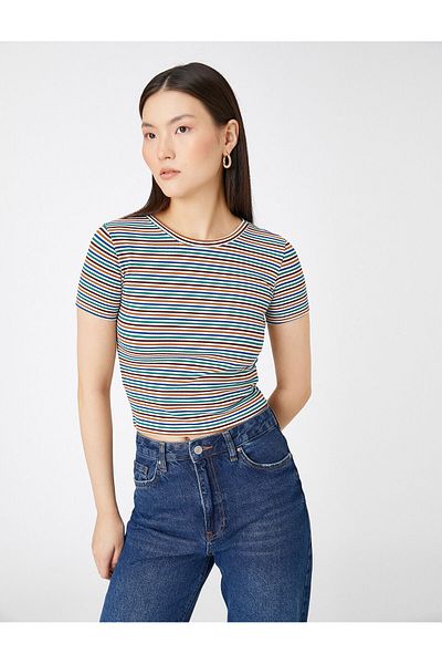 Koton Crop T-Shirt κοντομάνικο