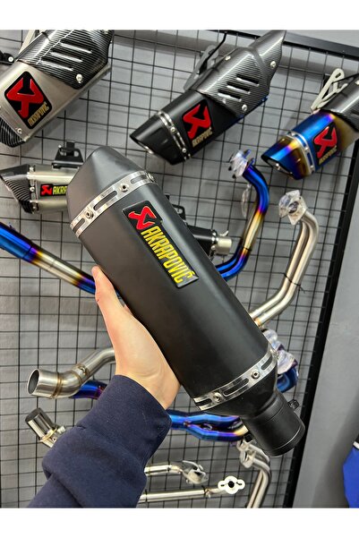 Akrapovic AKRAPOVİC 37CM SİYAH EGZOZ
