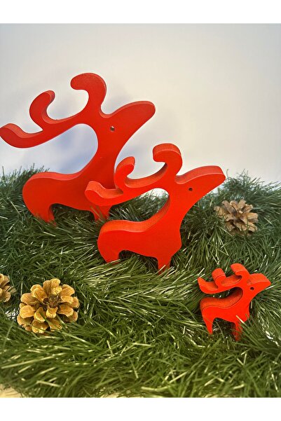 arkt مجموعة غزال السنة الجديدة مكونة من 3 قطع