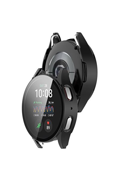 Fibaks Samsung Galaxy Watch 7 44mm Compatible Case and Screen Protector 360 Full Protection Cover