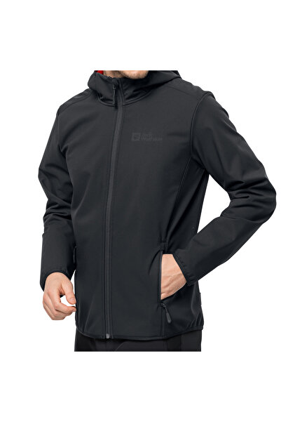 Jack Wolfskin Bornberg Hoody Erkek Gri Softshell ERKEK SOFTSHELL 1307471-6350