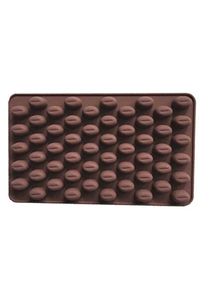 Genel Markalar Çikolata Kalıbı - Silikon - Kahve Çekirdeği (KHC-18)