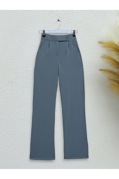 Modamorfo Gray Lycra Velcro Waist Pants